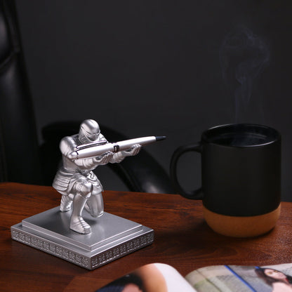 Knight Pen Holder
