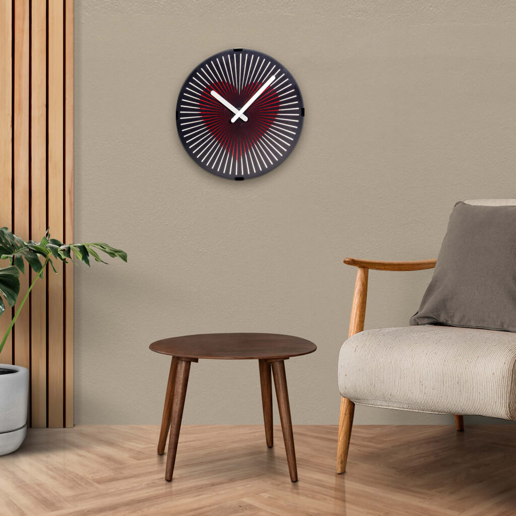 Beating Heart Wall Clock