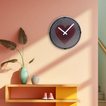 Beating Heart Wall Clock